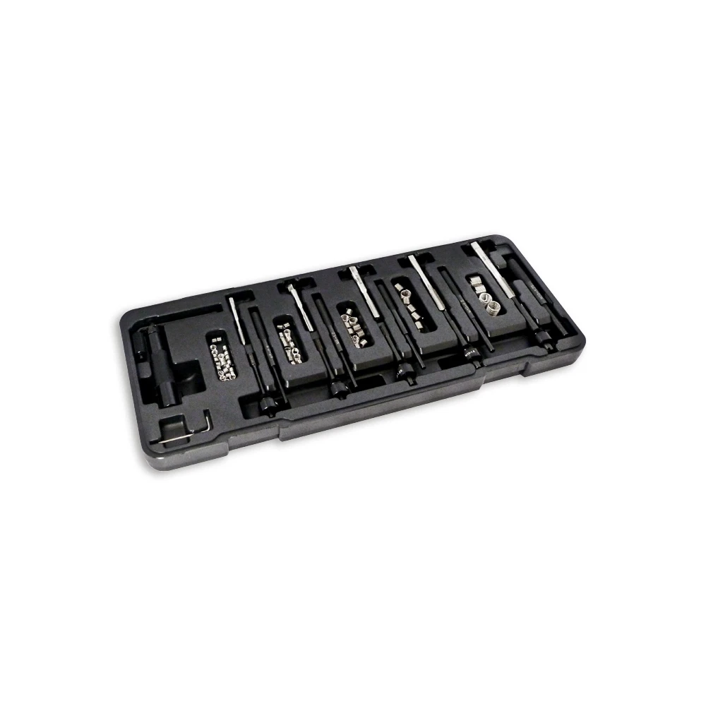 Helicoil-Set M5+6+8+10+12 komplett (82-teilig)