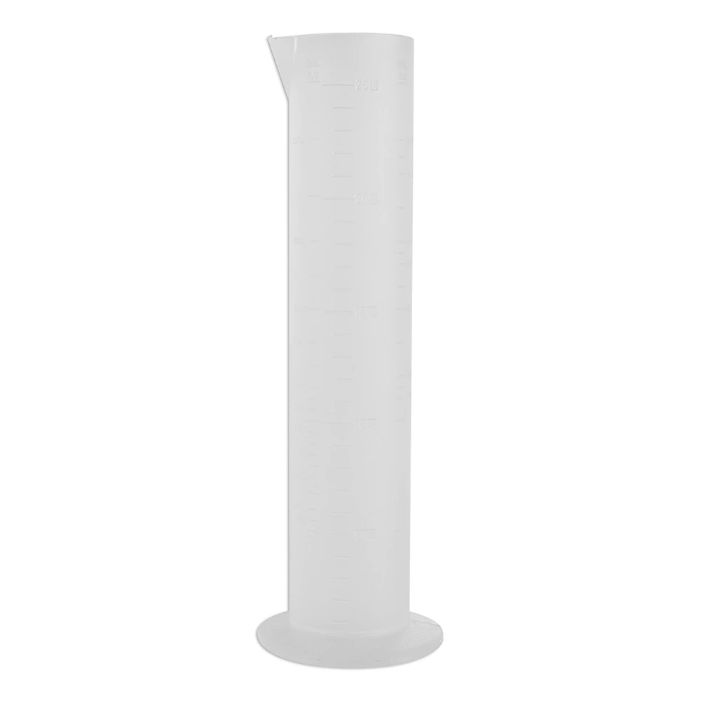 Messbecher 250ml mit Skala ml + 2% + 4%