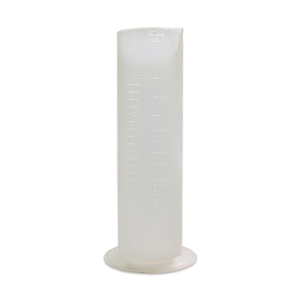 Messbecher 500ml mit Skala ml + 2% + 4%