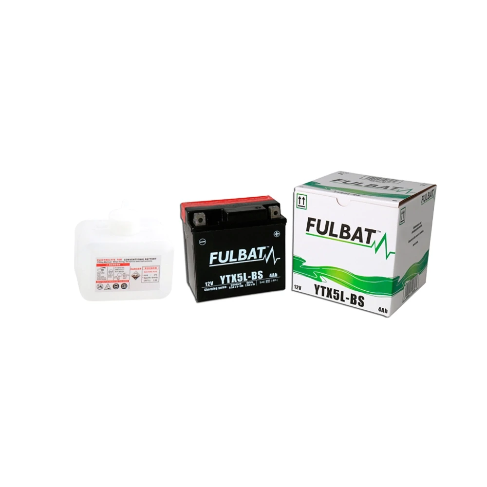 Batterie YTX5L-BS FULBAT mit Säurepaket FTX5L-BS