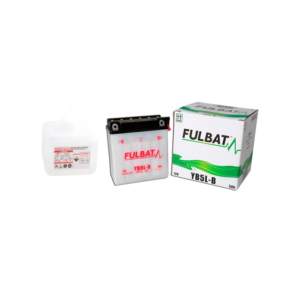 Batterie YB5L-B FULBAT offen mit Säurepaket FB5L-B