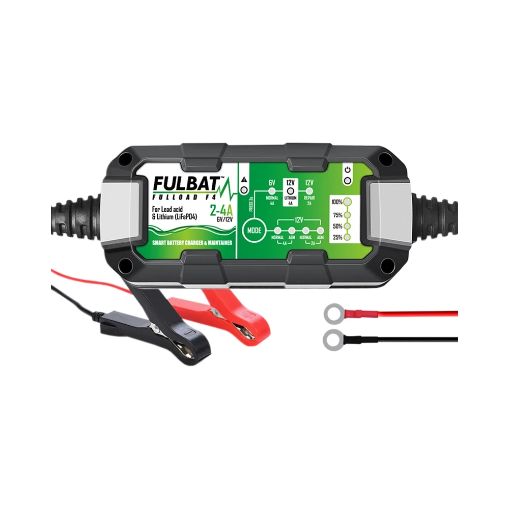 Batterieladegerät FULBAT FULLOAD F4 6-12V 2-4A 8 Stufen 4-80Ah