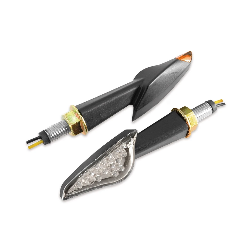 Blinkerset Vicma (Miniblinker) Spike 15 LED 12V 1W schwarz CE