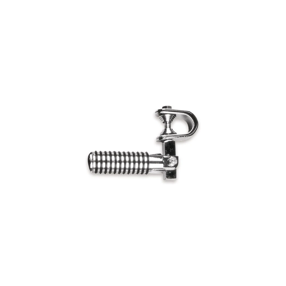 Fussrasten universal chrom Custom für Ø 22-33mm (Paar)