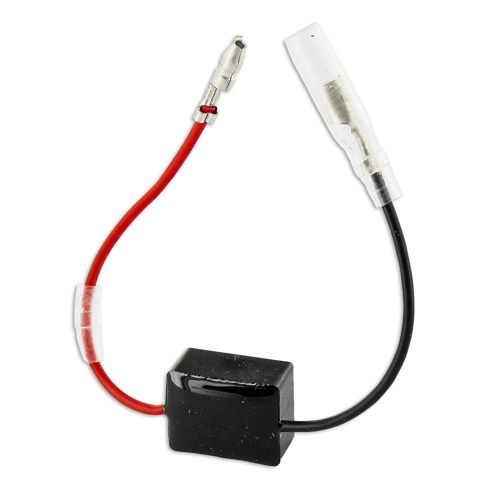 Blinkerrelais 12V / 0.1-90W mit 2 Anschlüssen DIGITAL (22x17x12mm) Moto
