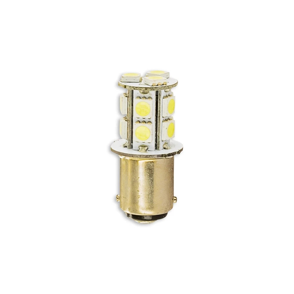 Glühlampe BA15d 6V LED (13 LEDs) weiss