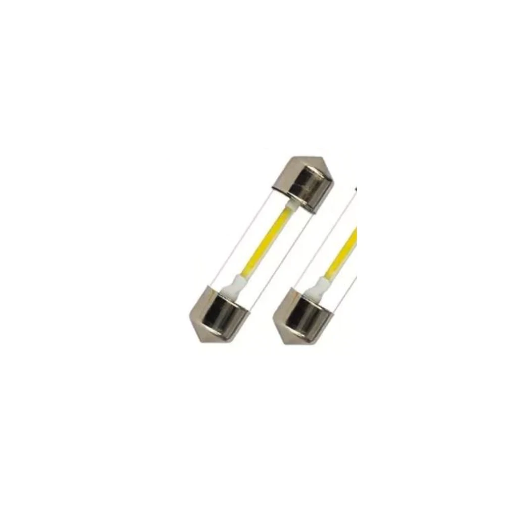 Glühlampe Soffitte LED 12V COB LED 41mm SV8,5-8 D11 warm weiss 3000 Kelvin