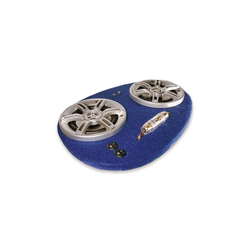 Soundboard luminated 2 800w Yam. Aerox/MBK Nitro blau NETTOPREIS