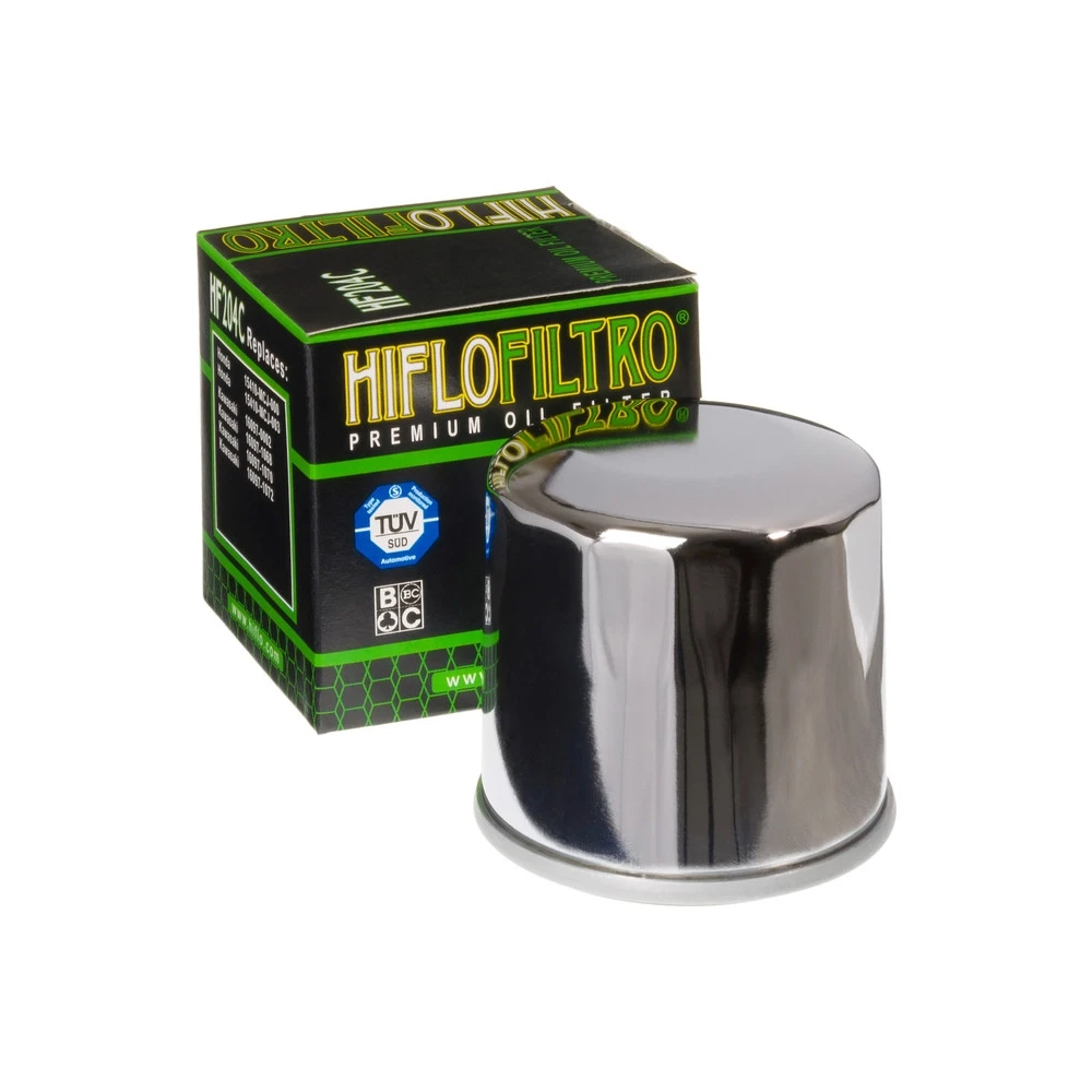 Oelfilter HIFLO FILTRO HF204C chrom (wie COF104C)