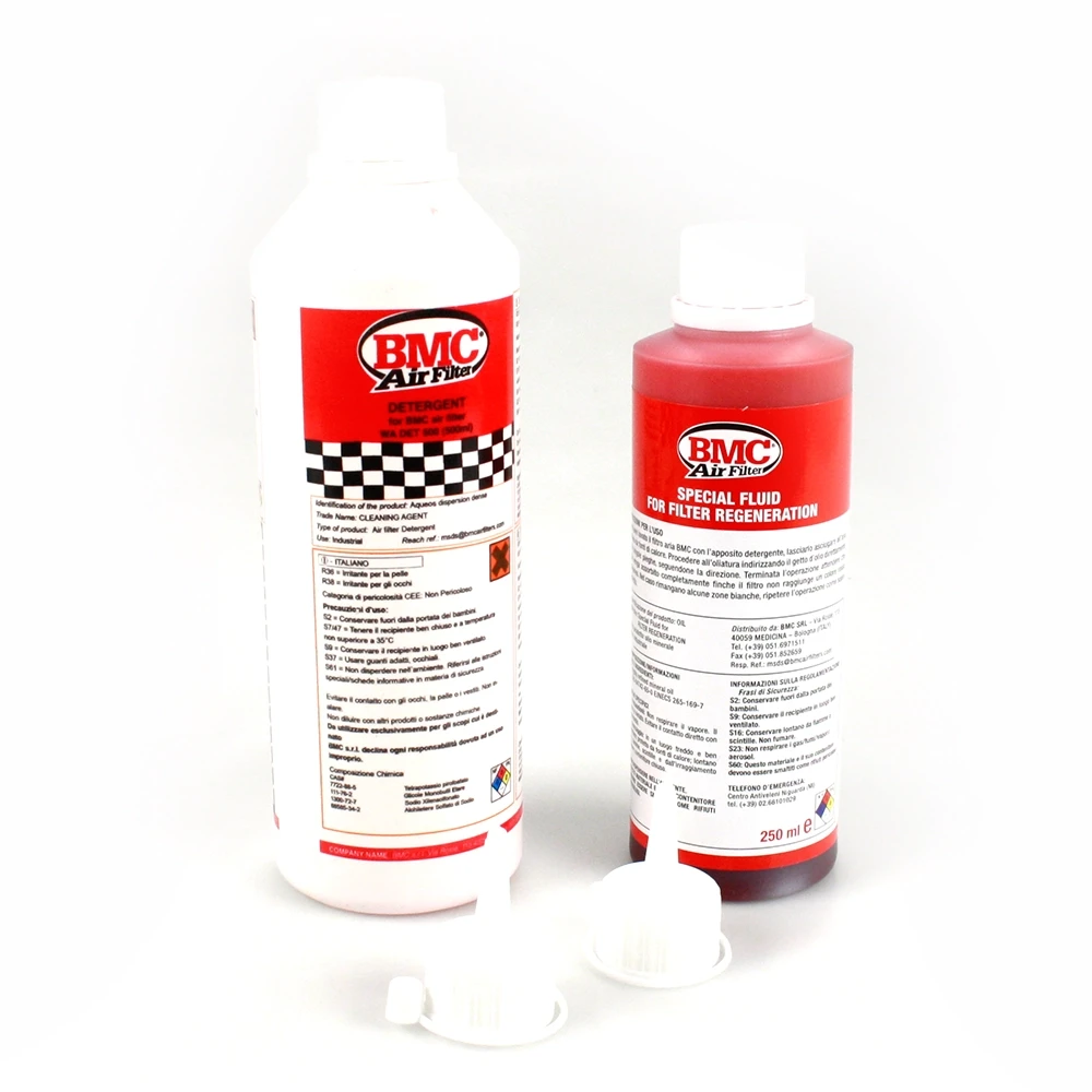 Wartungsset BMC Kit besteht aus Reiniger 500ml und Oel 250ml