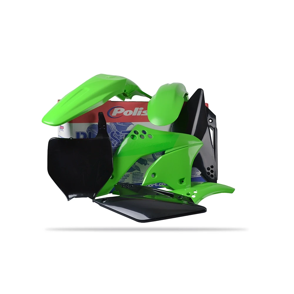 Verkleidungskit komplett grün Kawasaki KX250F 06-08