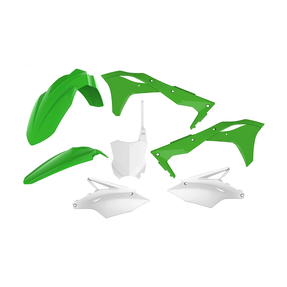 Verkleidungskit grün-weiss OEM19 Kawasaki KX250F 2017-2020