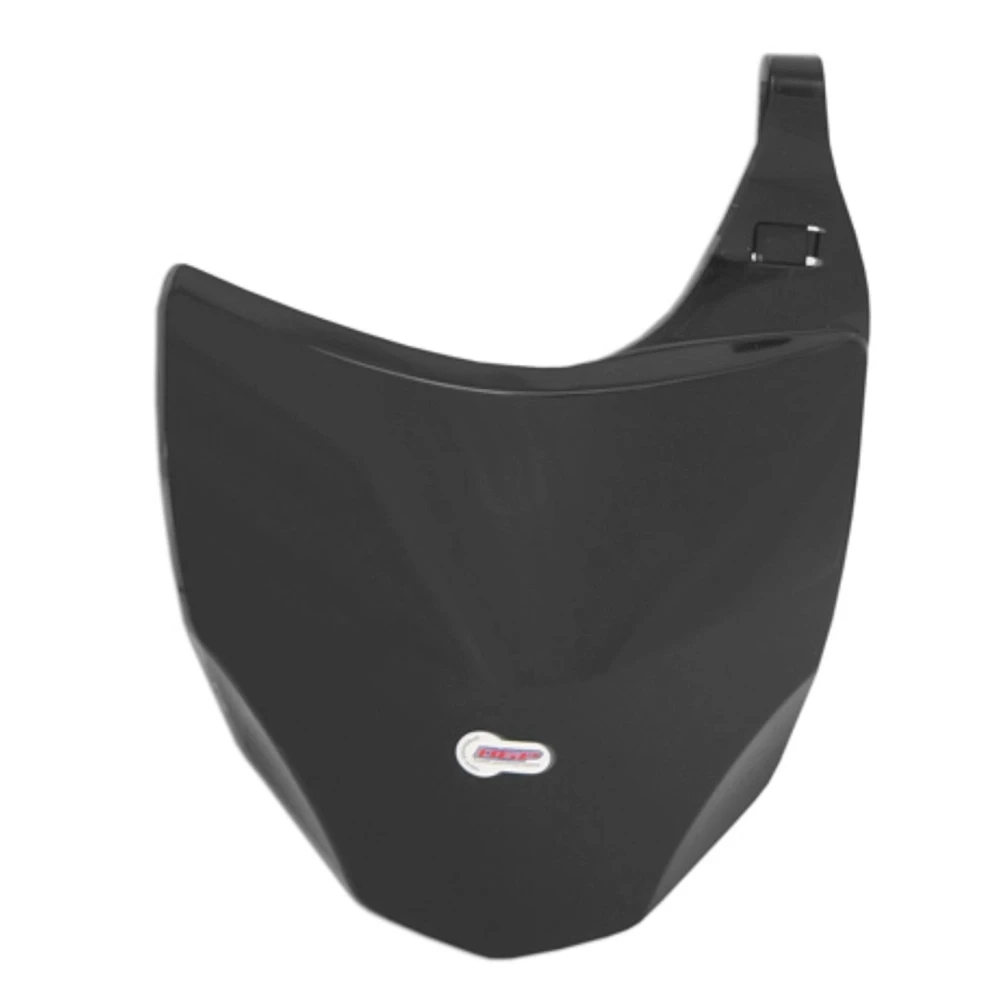 Nummernplatte schwarz Kawasaki KX125/KX250/KX250F/KX450F 
