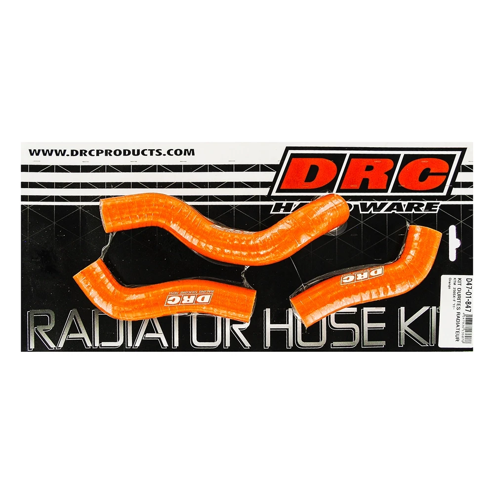 Kühlerschlauch-Kit Silikon KTM SX-F 250 11-12 orange