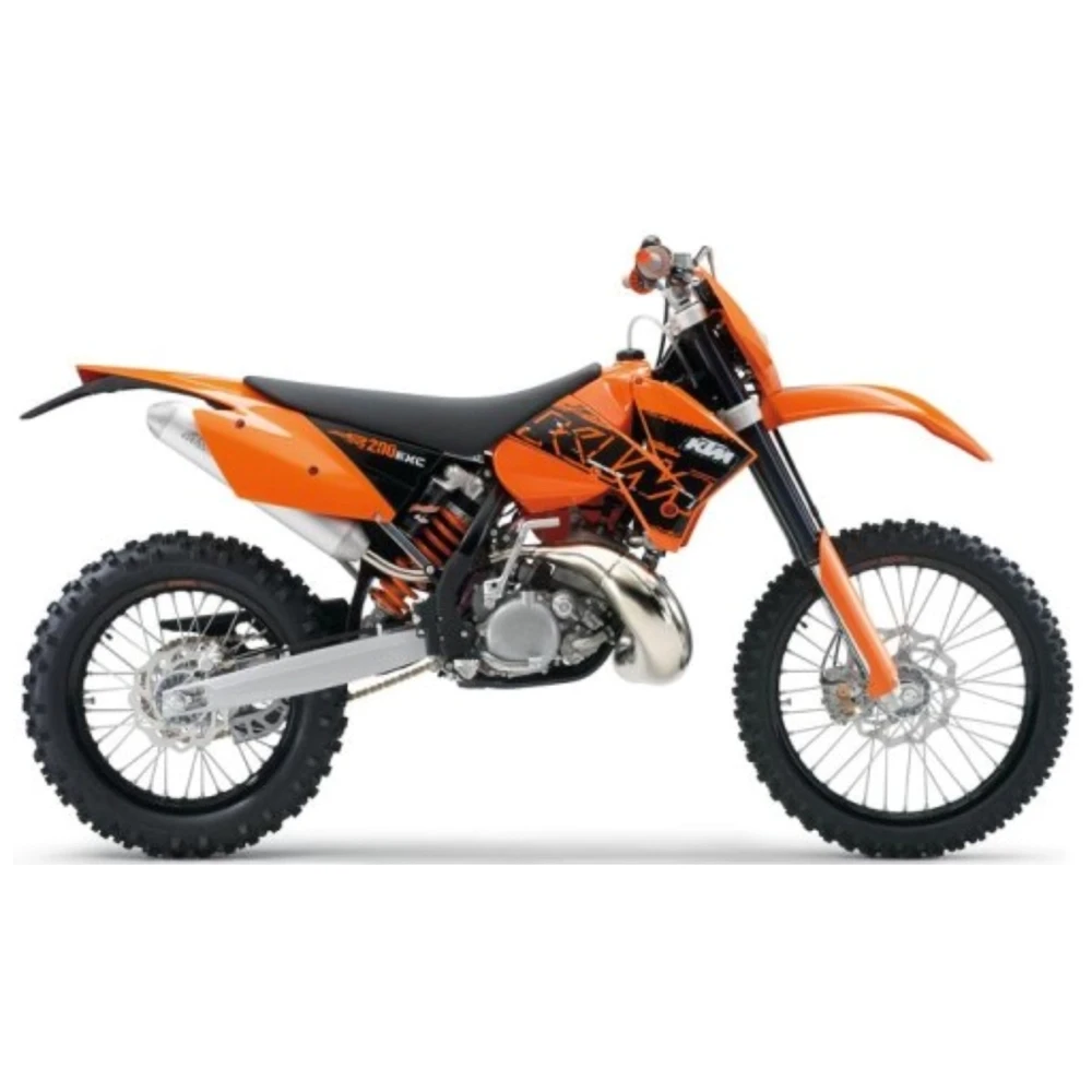 Verkleidungskit komplett orange KTM SX 05-06/EXC 05-07