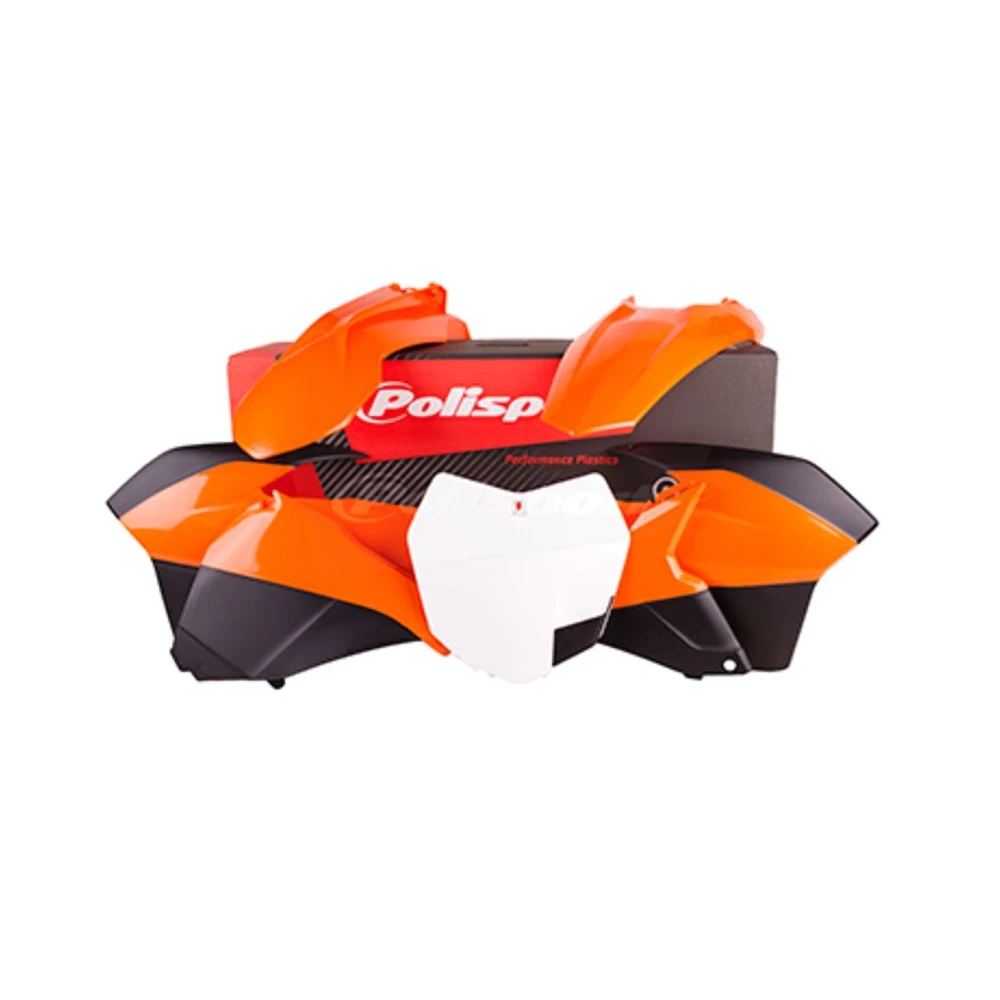 Verkleidungsskit orange/weiss/schwarz KTM SX/SXF 13-15