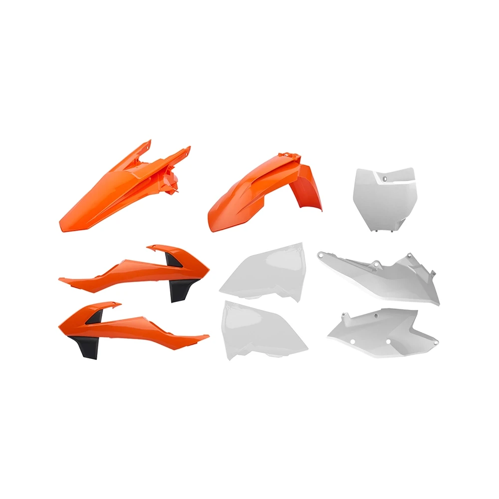 Verschalungskit weiss/orange/schwarz OEM18 KTM SX, SX-F 16-18