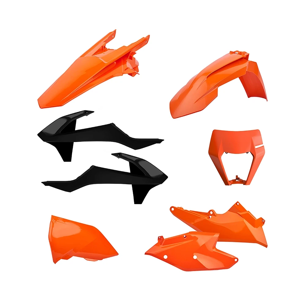Verkleidungskit orange-schwarz OEM17/19 KTM EXC, EXC-F 17-19