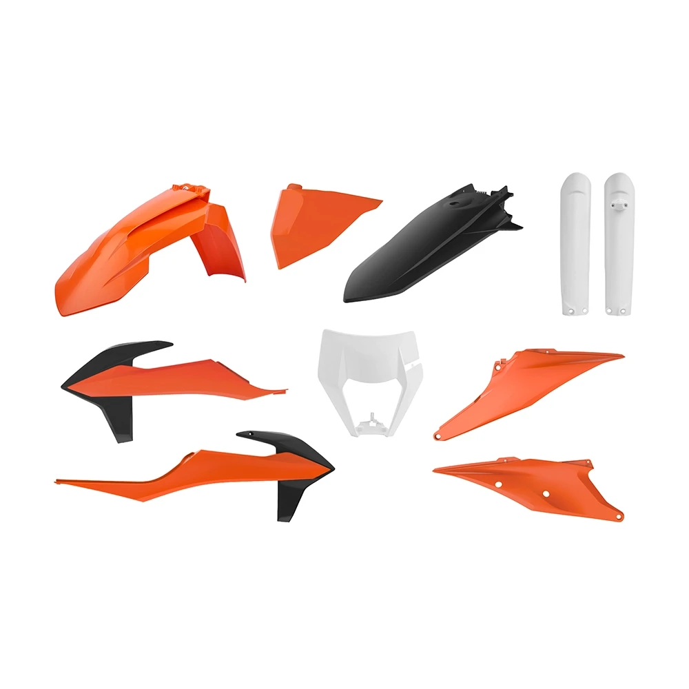 Verkleidungskit orange/schwarz/weiss OEM20 KTM EXC, EXC-F 20 ->