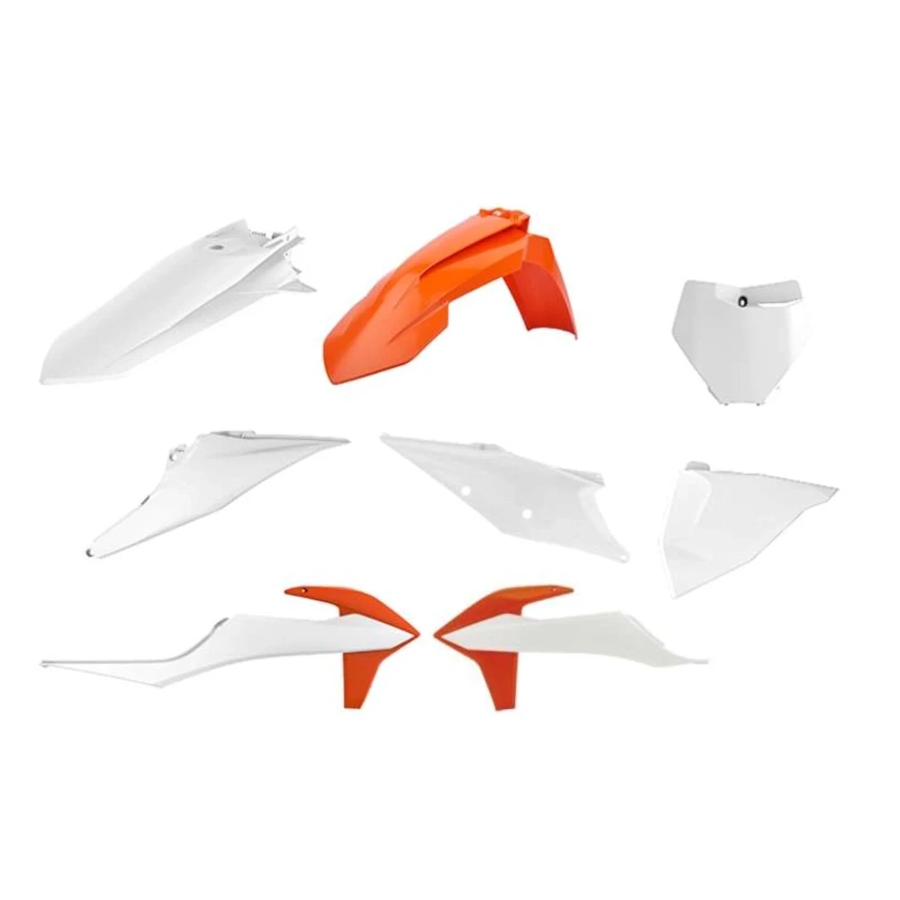 Verschalungskit weiss/orange OEM19 KTM SX, SX-F 19 ->