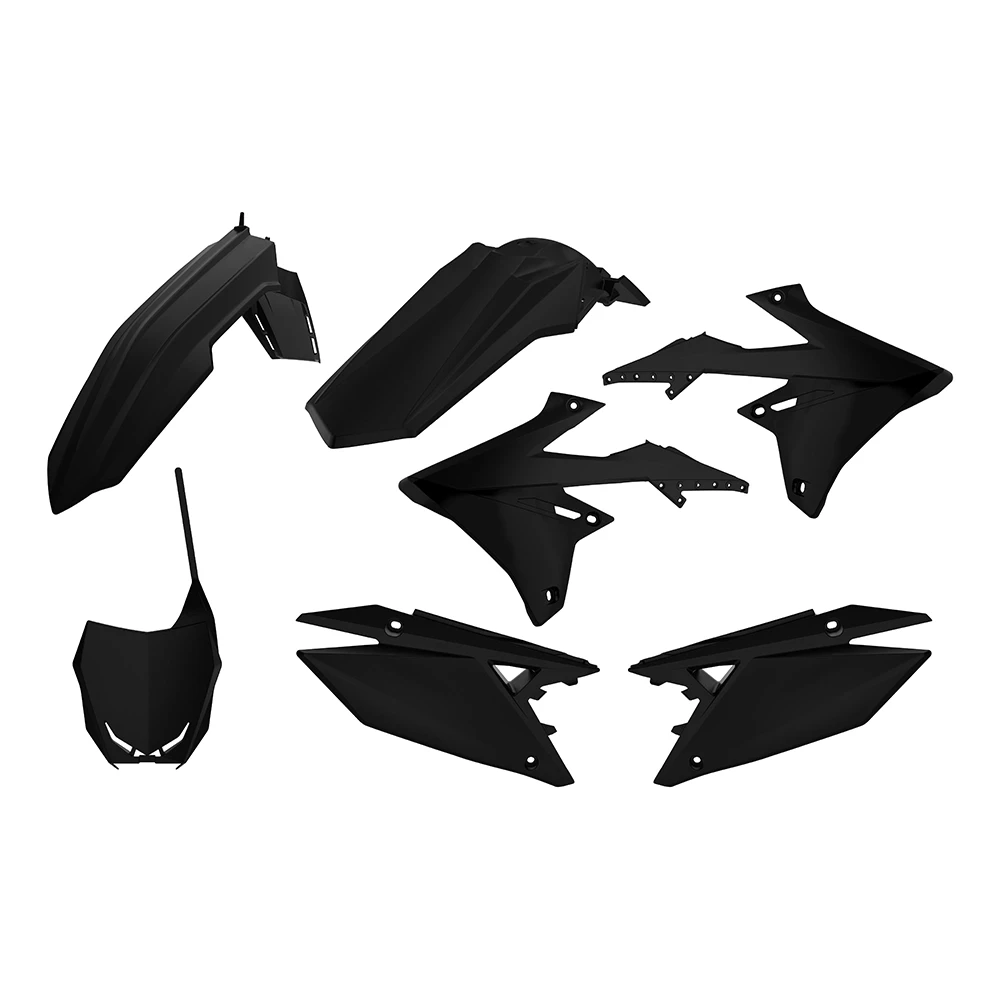 Verkleidungskit schwarz Suzuki RMZ 450 2018 ->