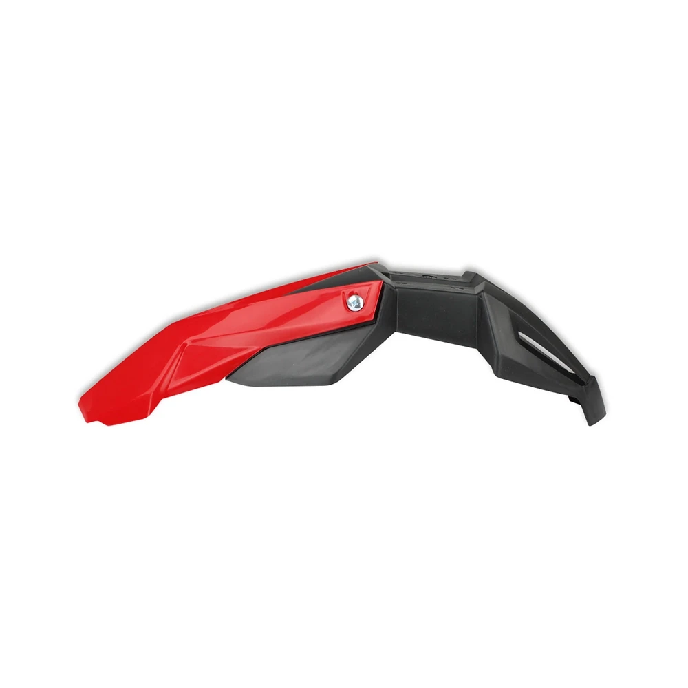 Vorderschutzblech Supermoto universell rot-schwarz