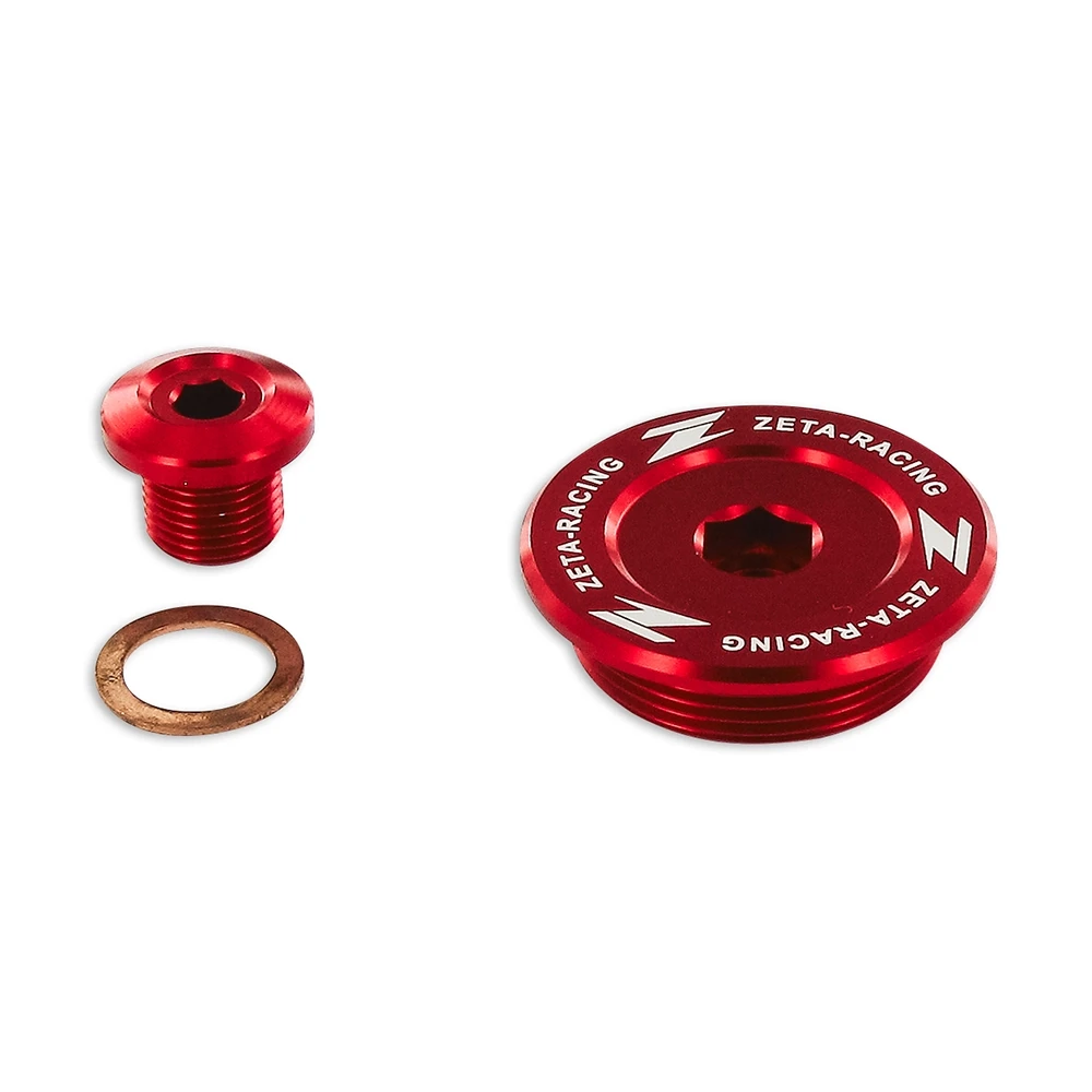 Motorendeckel-Schraube ZETA Alu Kawasaki/Suzuki M36x1.5 (ATV) ro
