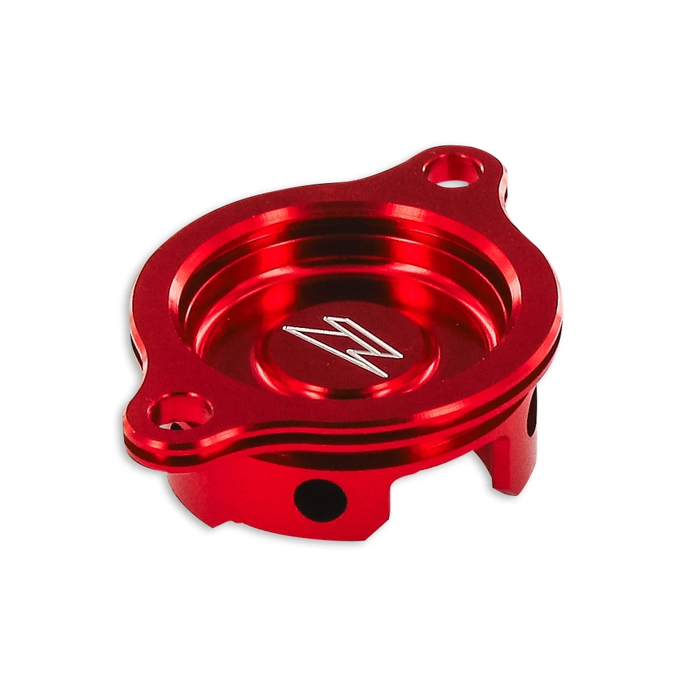 Abdeckung Oelfilter ZETA Alu Honda CRF 250 R 10-17 rot