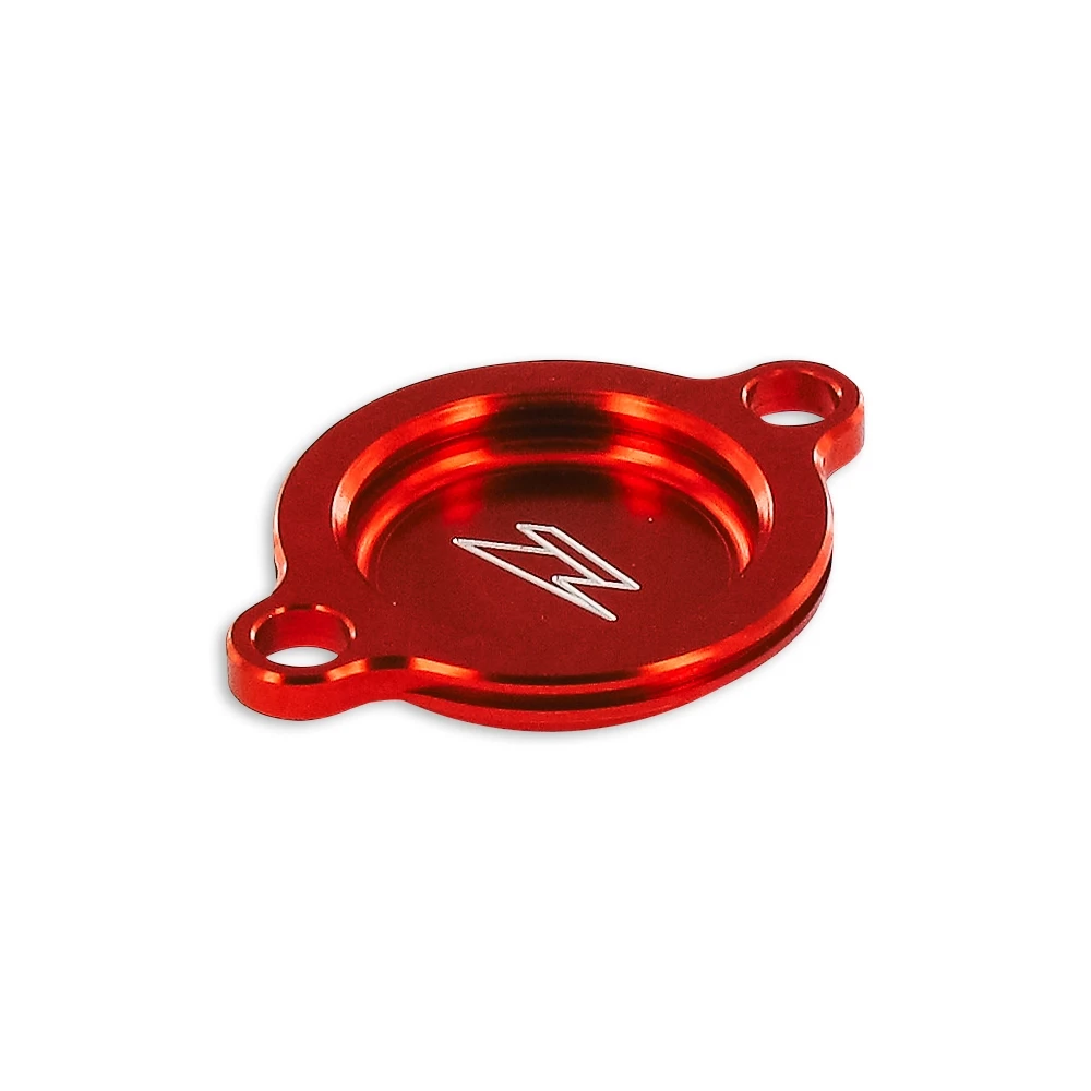 Abdeckung Oelfilter ZETA Alu KTM SX-F/EXC-F/SMR orange