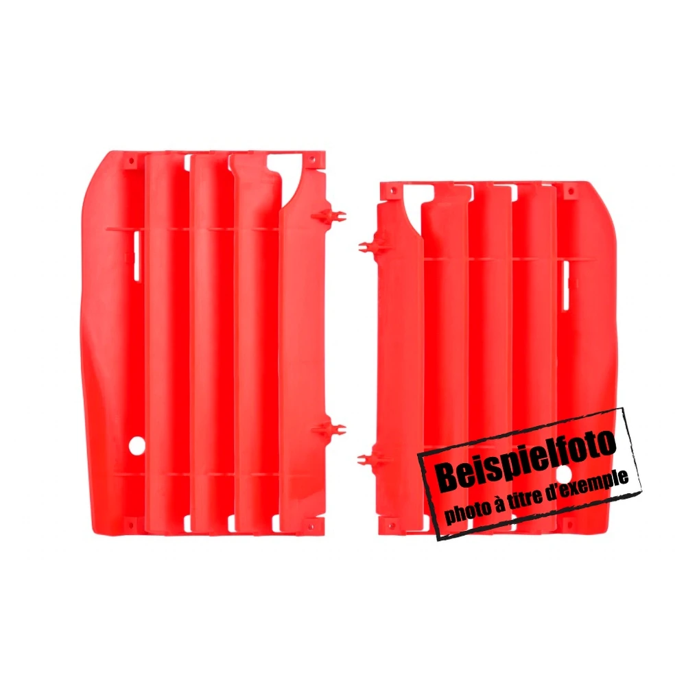 Kühlerprotektor Honda CRF 450 R 09-12 weiss