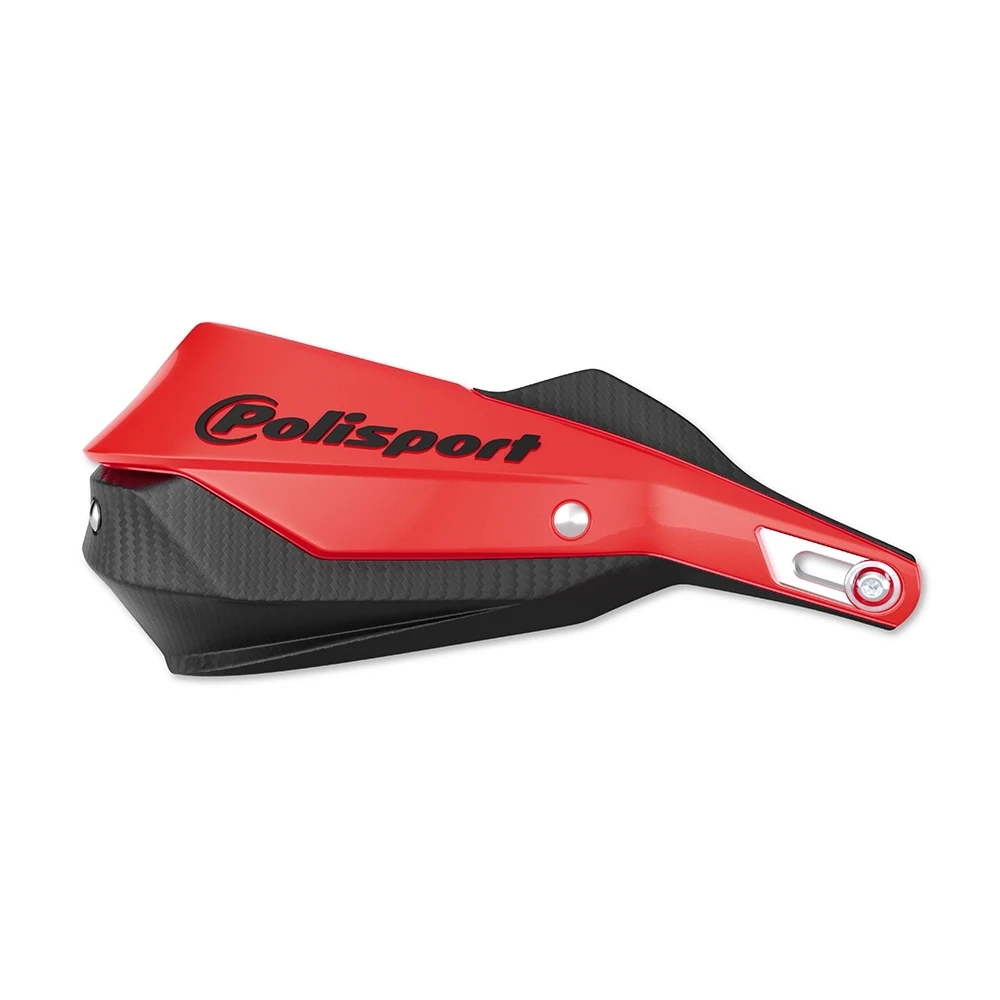 Handprotektoren Alu Trail Blazer rot/schwarz inkl. Haltekit