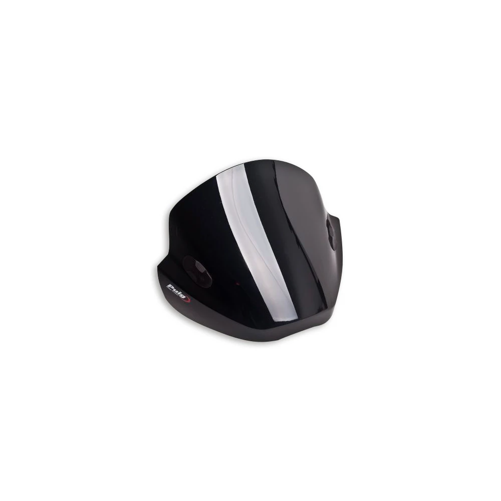 Windschutzscheibe 32x41cm mit Haltekit universal schwarz