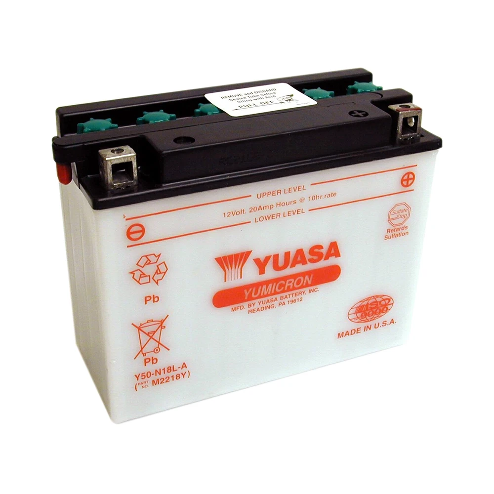 Batterie Y50-N18L-A Yuasa offen ohne Säure