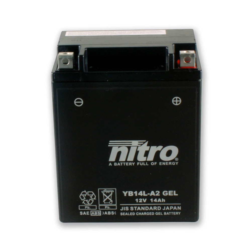 Batterie YB14L-A2 GEL AGM Nitro (NB14L-A2 SLA)
