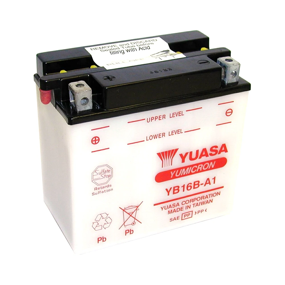 Batterie YB16B-A1  Yuasa offen ohne Säure