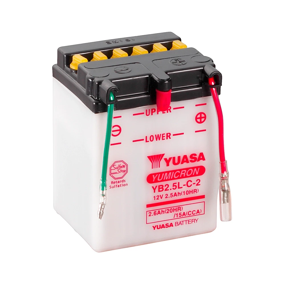 Batterie YB2.5L-C  Yuasa offen ohne Säure