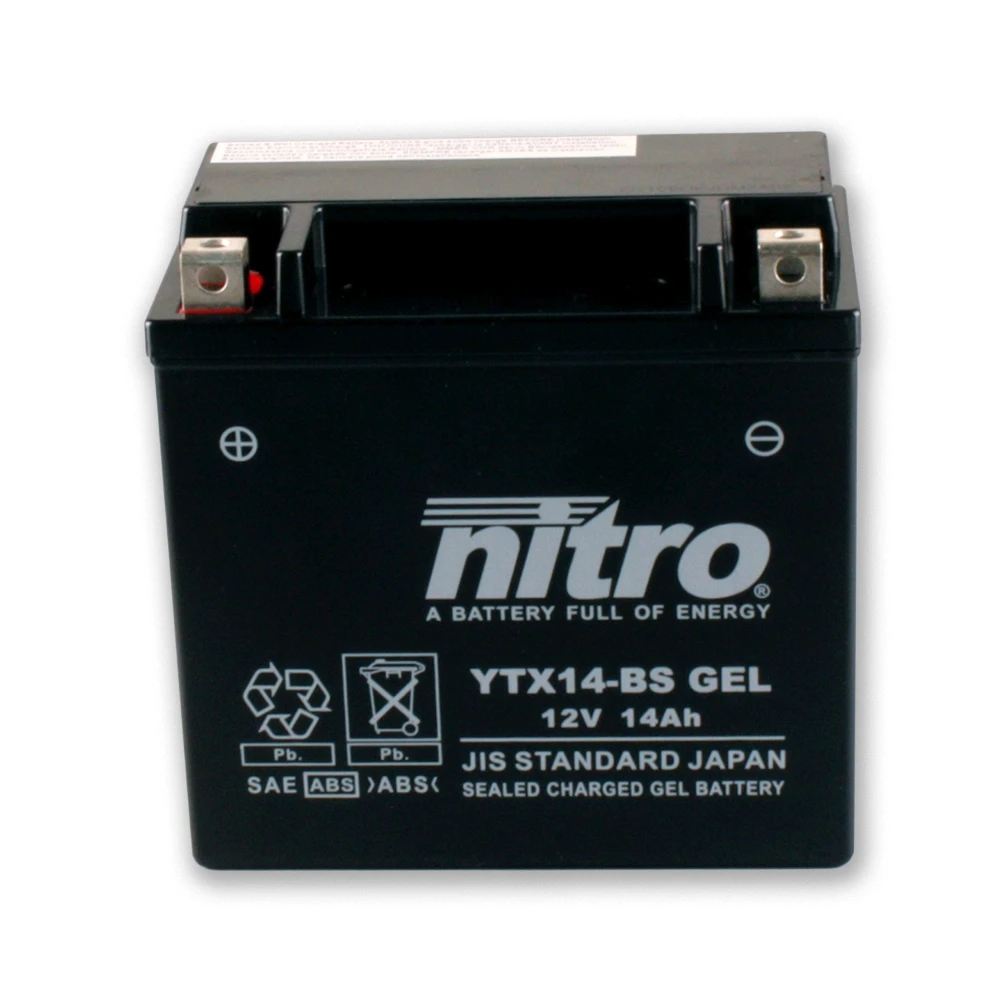 Batterie YTX14-BS GEL AGM Nitro (NTX14 SLA)