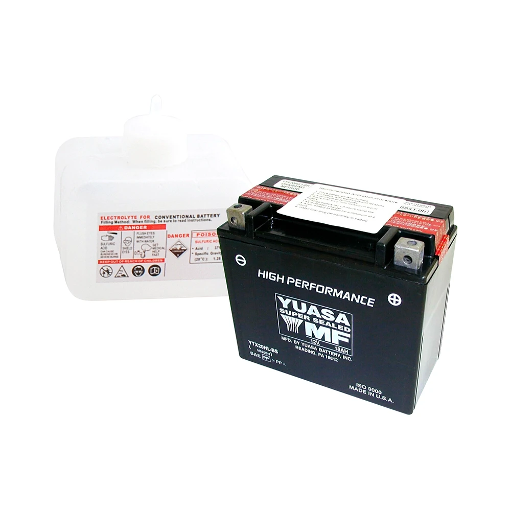 Batterie YTX20HL-BS Yuasa mit Säurepaket
