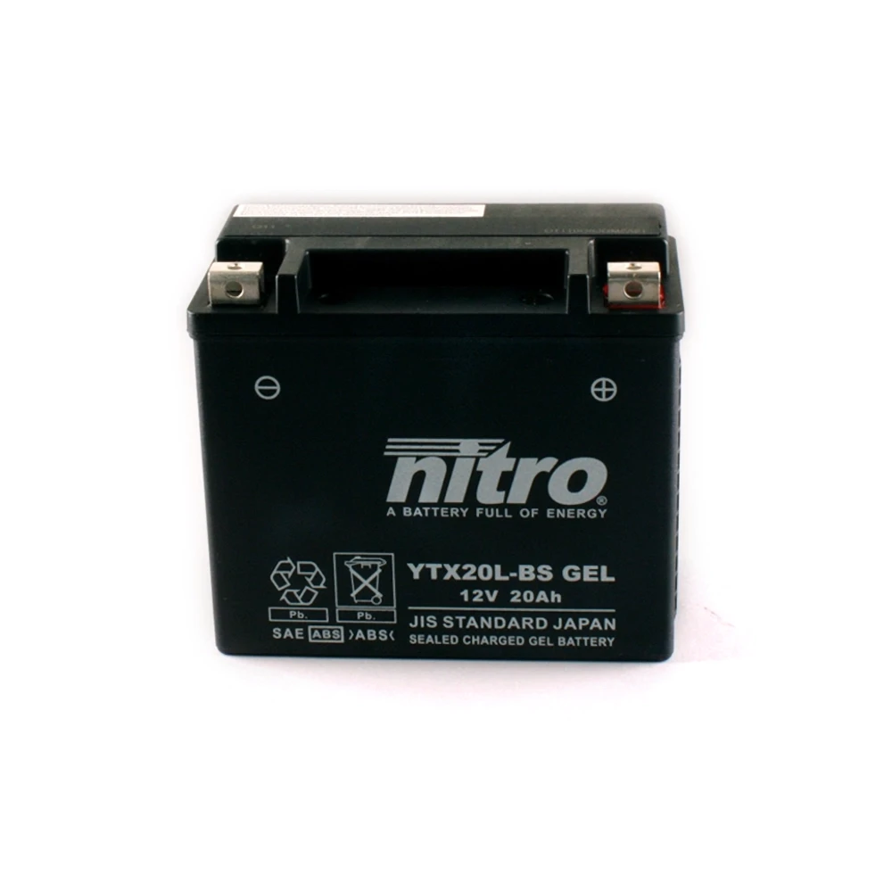 Batterie YTX20L-BS Nitro AGM mit Säurepaket (NTX20L-BS)