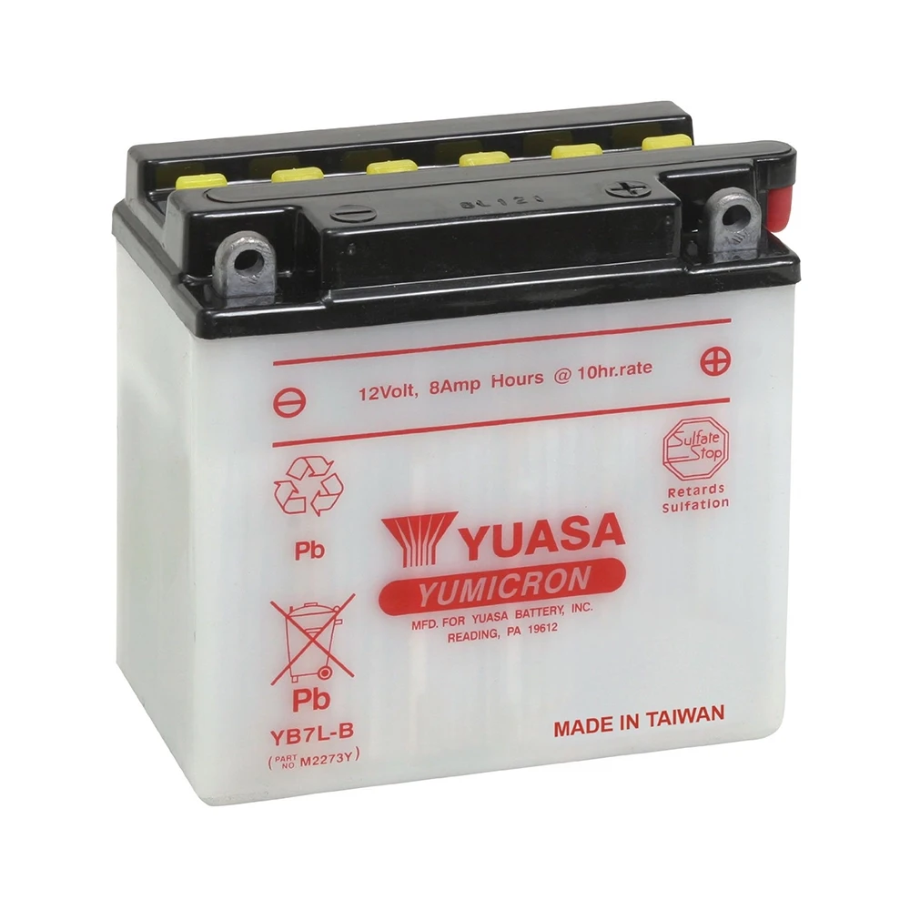 Batterie YB7L-B  Yuasa offen ohne Säure