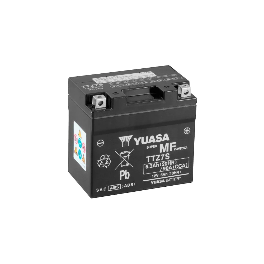 Batterie YTZ7S GEL  Yuasa TTZ7S  (YTX5L-BS/YTZ6V)