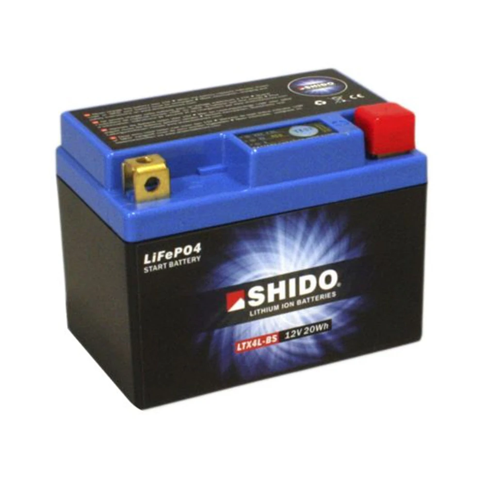 Batterie YTX4L-BS SHIDO Lithium Ion (LTX4L-BS)