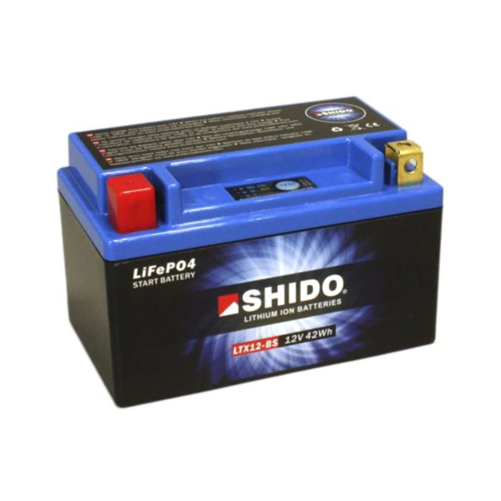 Batterie YTX12-BS SHIDO Lithium Ion (LTX12-BS)