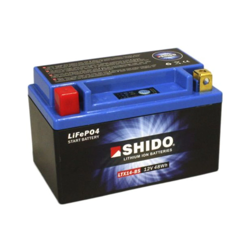 Batterie YTX14-BS SHIDO Lithium Ion (YTX14-BS)