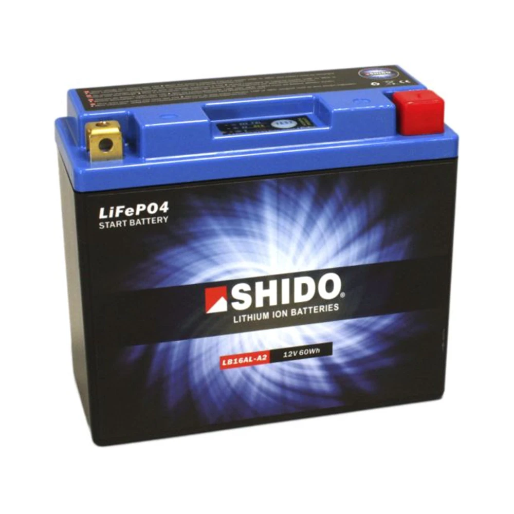 Batterie YB16AL-A2 SHIDO Lithium Ion (LB16AL-A2)