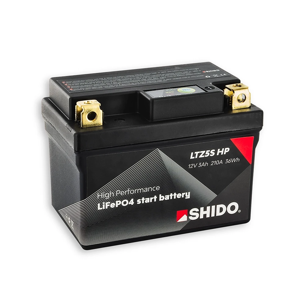 Batterie YTZ5S HIGH-POWER SHIDO Lithium Ion LTZ5S HP