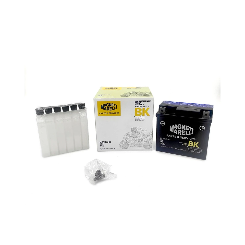 Batterie YTX5L-BS  MAGNETI MARELLI mit Säurepaket MOTX5L-BS