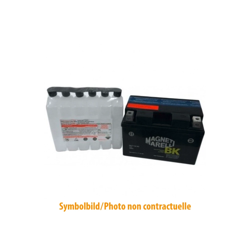 Batterie YT12A-BS  MAGNETI MARELLI mit Säurepaket MOT12A-BS