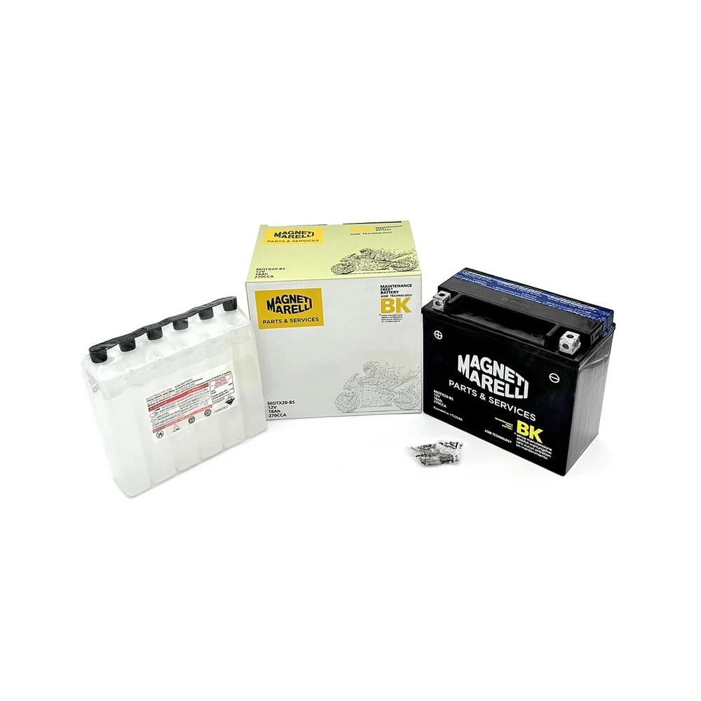Batterie YTX20-BS  MAGNETI MARELLI mit Säurepaket MOTX20-BS