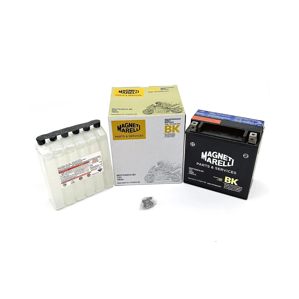 Batterie YTX20CH-BS  MAGNETI MARELLI mit Säurepaket MOTX20CH-BS